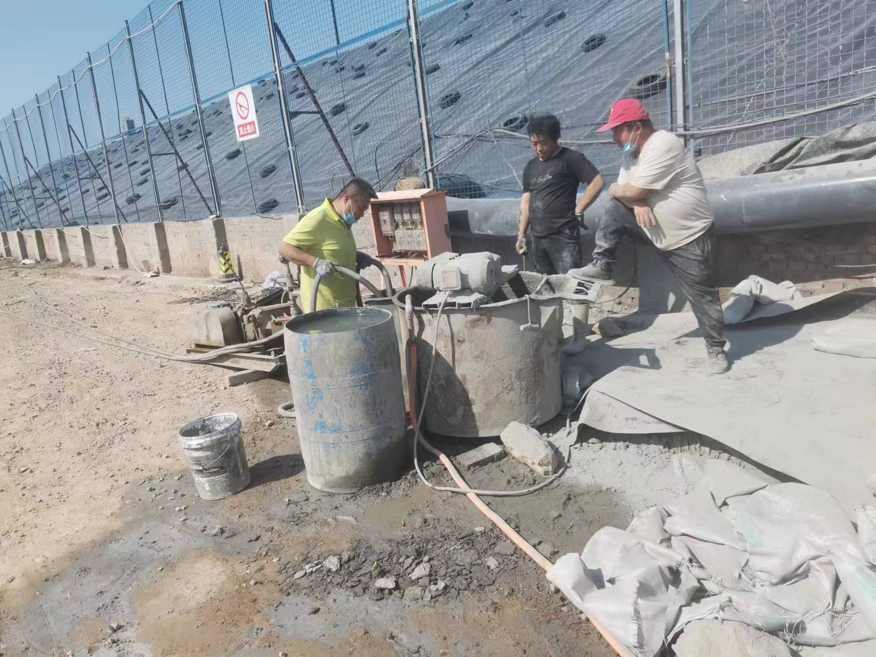 韩城袖阀管注浆